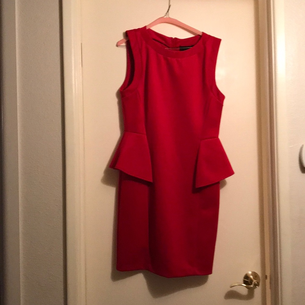 Red dress